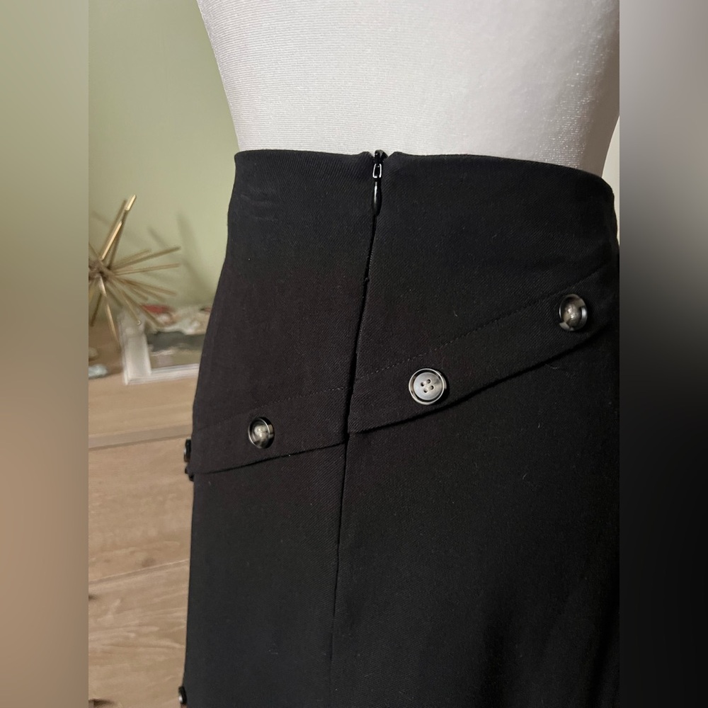 Udel Black Button Tailored Structured Chic High-W… - image 6